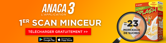 Application Anaca3 1er scan minceur
