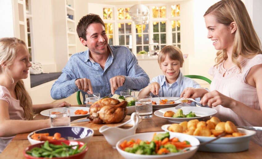 Manger à table