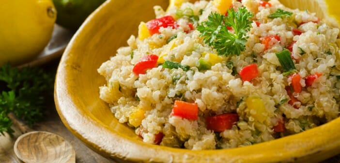 Salade quinoa fêta