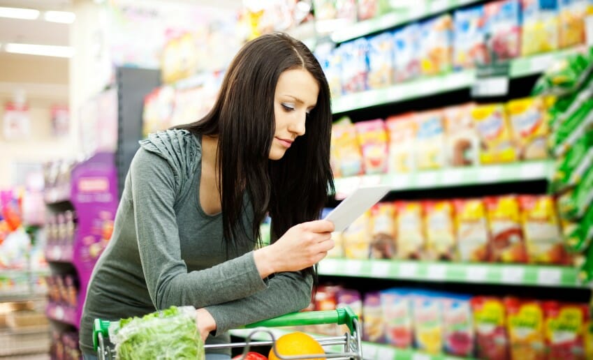 Faire une liste de course pour limiter la gourmandise