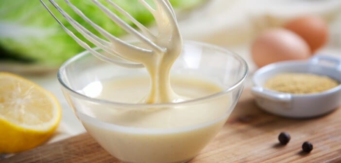 Faites votre propre mayonnaise.