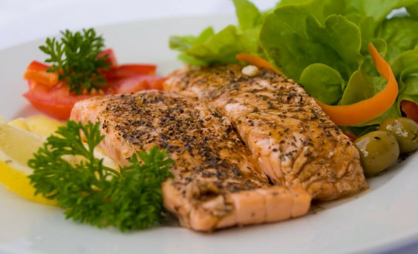 Menu de régime protéiné