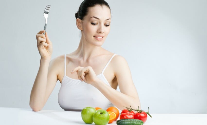 Perdre du ventre : l'alimentation