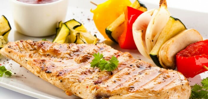 La viande blanche pendant un régime