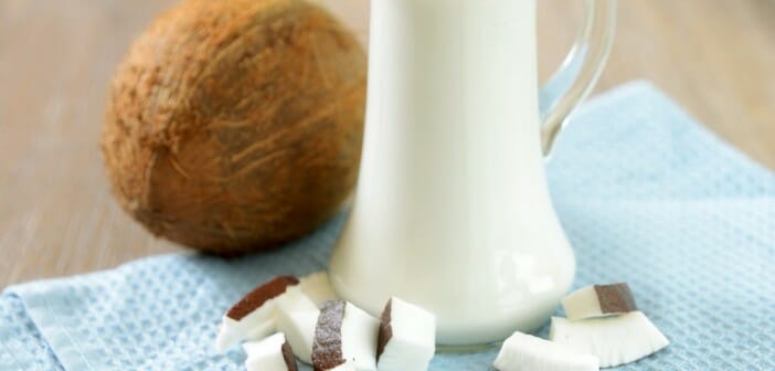 Le lait de coco est-il calorique ?