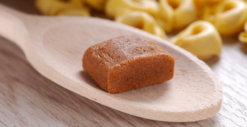 Les cubes de bouillon de boeuf pour mincir