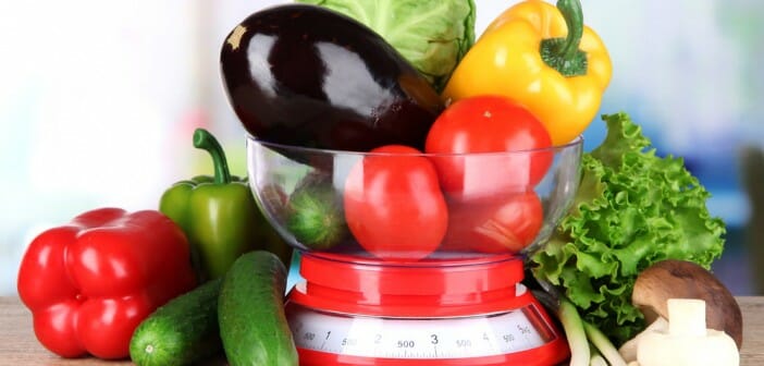 Les intérêts d'une balance alimentaire pendant un régime