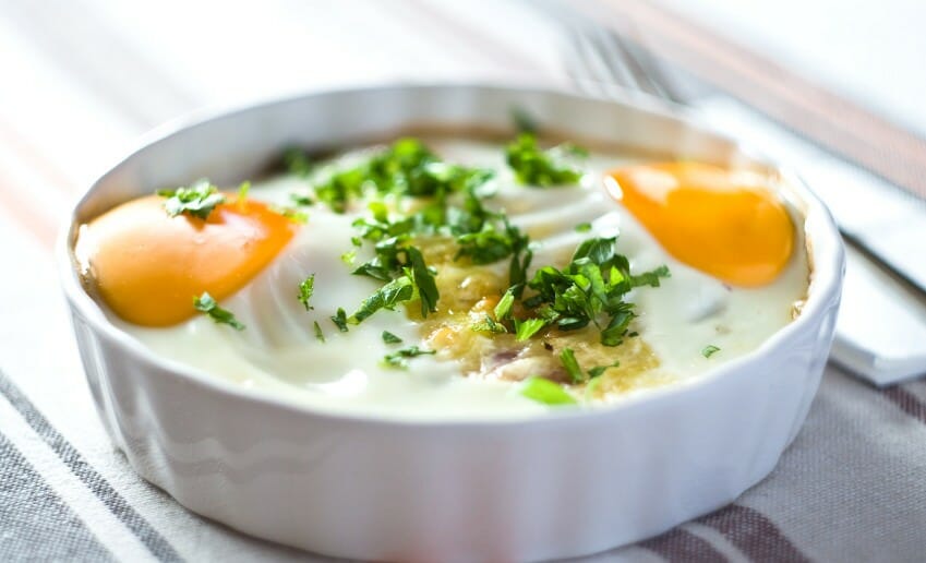 Menu du régime a base d œufs