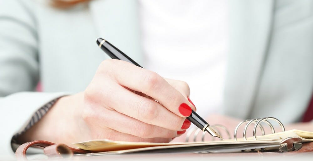 Tenez un tableau de bord pendant votre régime