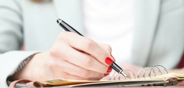 Tenez un tableau de bord pendant votre régime