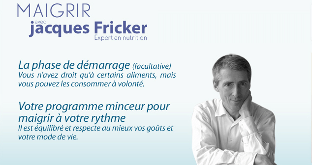Maigrir avec le régime Jacques Frieker