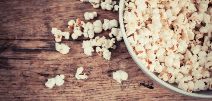 Le pop corn est-il calorique ?