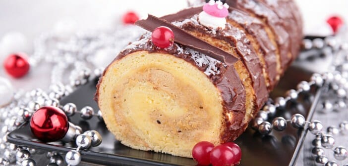 La buche de Noël : deux recettes light