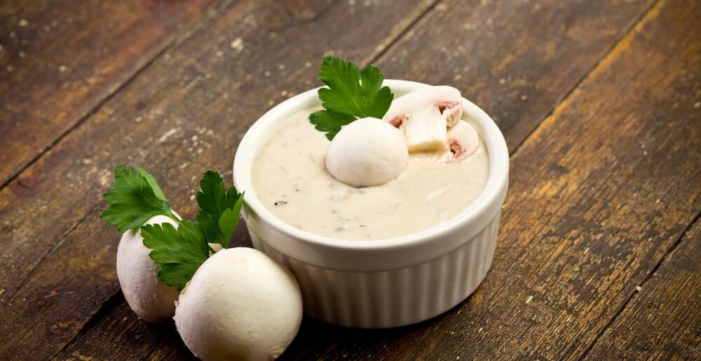 La sauce forestière pendant un régime