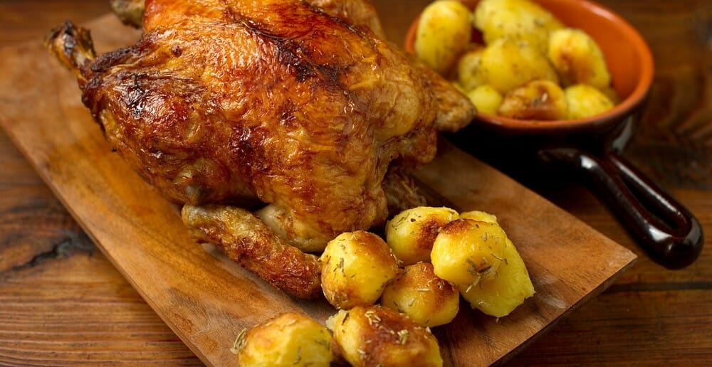 Le poulet rôti fait il grossir