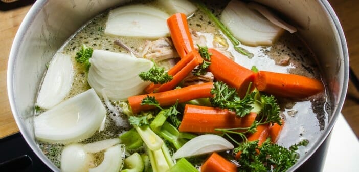 Le bouillon de légume pour maigrir