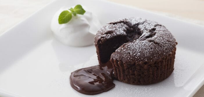 Recette minceur : le fondant au chocolat light
