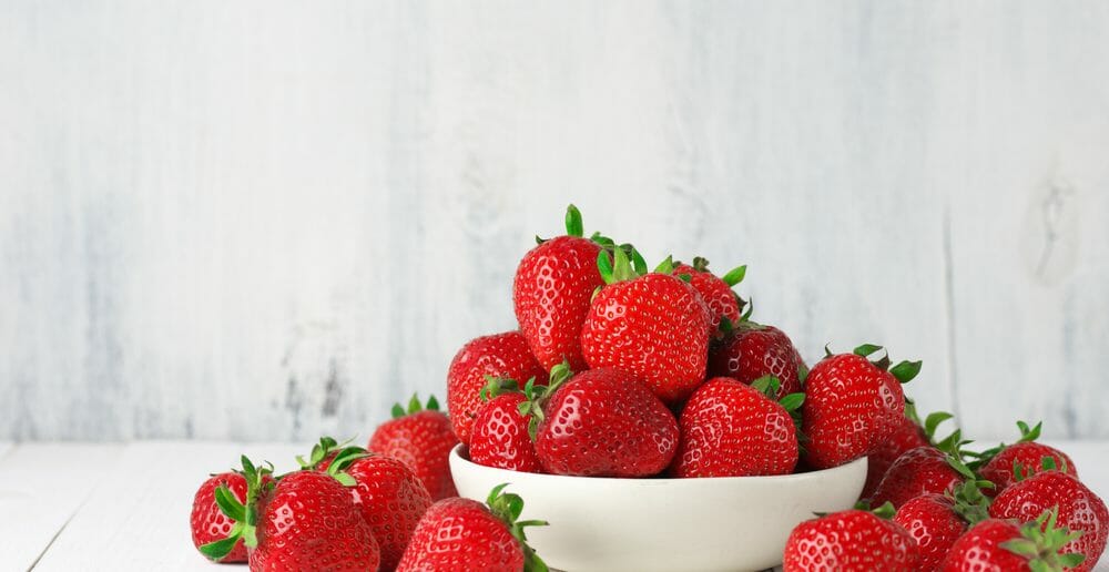 La fraise, autorisée pendant le régime Dukan