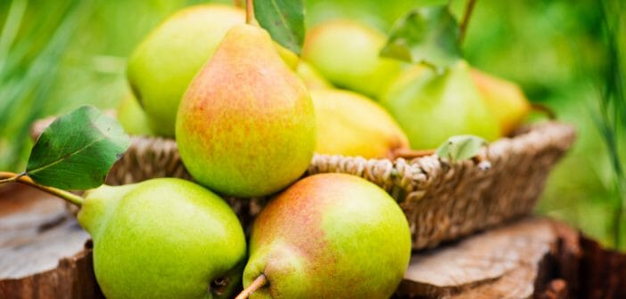 La poire, un bon allié pendant un régime