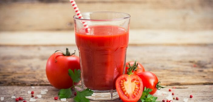 Le jus de tomate, un excellent coupe-faim