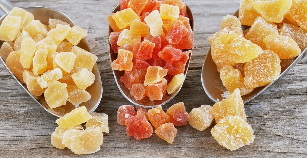 Les fruits confits font-ils grossir