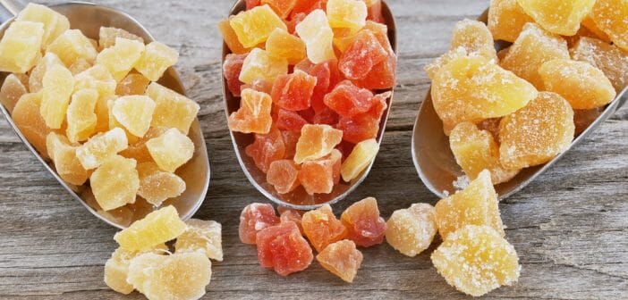 Les fruits confits font-ils grossir
