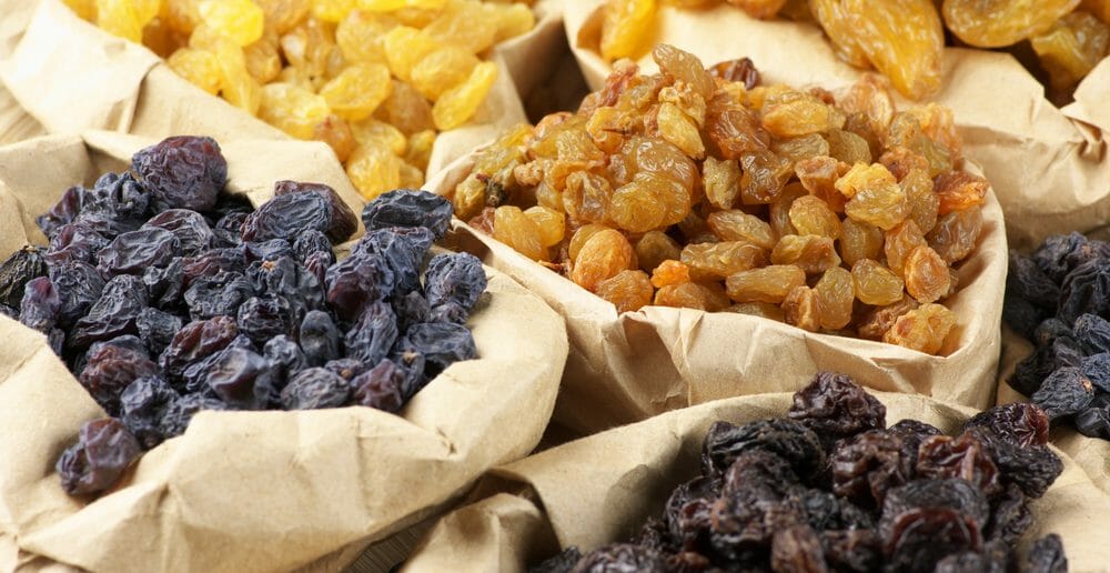 Les raisins secs pour perdre du ventre