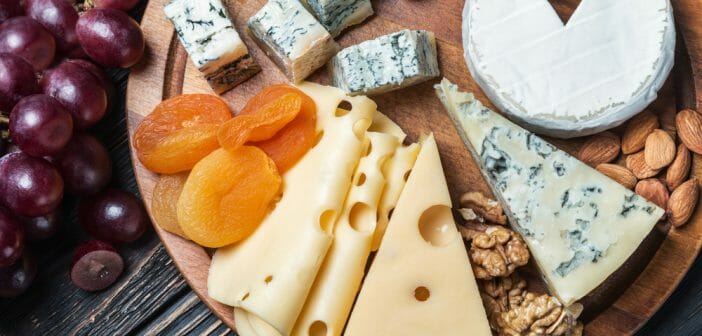 Liste des fromages les moins gras