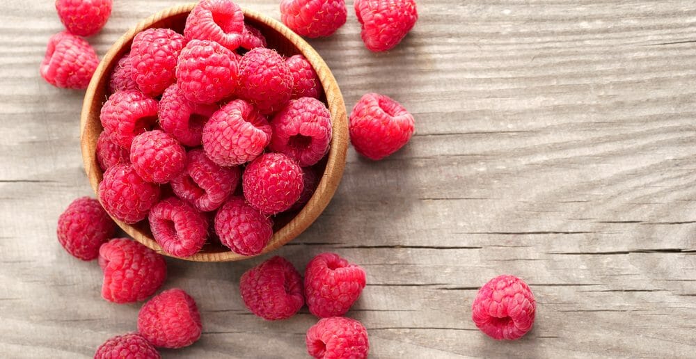 Manger des framboises, est-ce bon pendant un régime