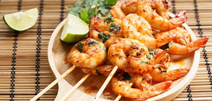 Quelle cuisson pour les crevettes quand on veut garder la ligne