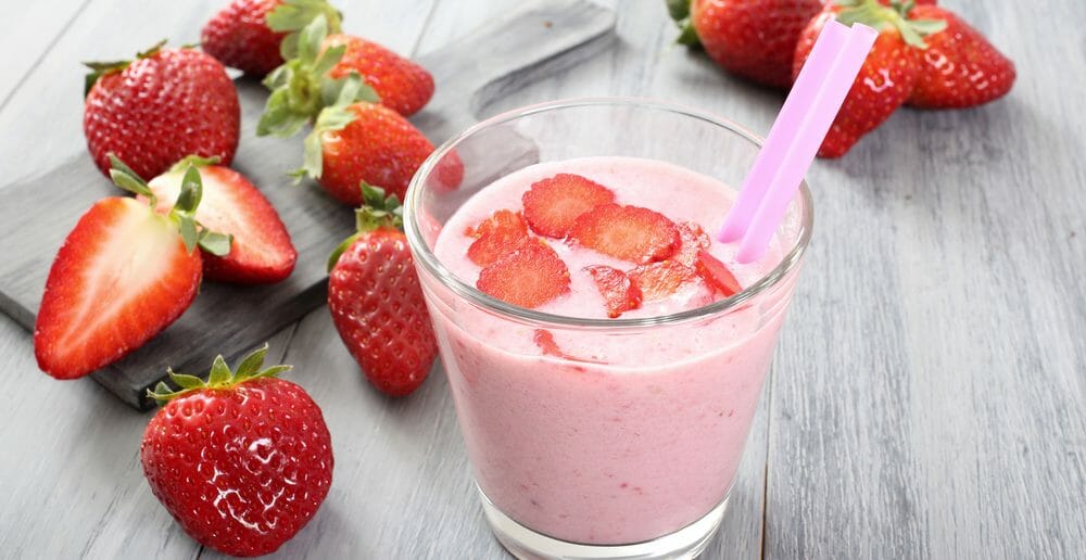 Un smoothie fraise pendant un régime, une bonne idée