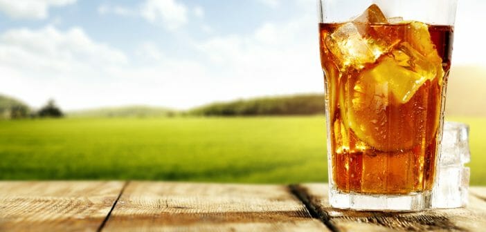 Boire de l'ice tea pêche fait-il grossir
