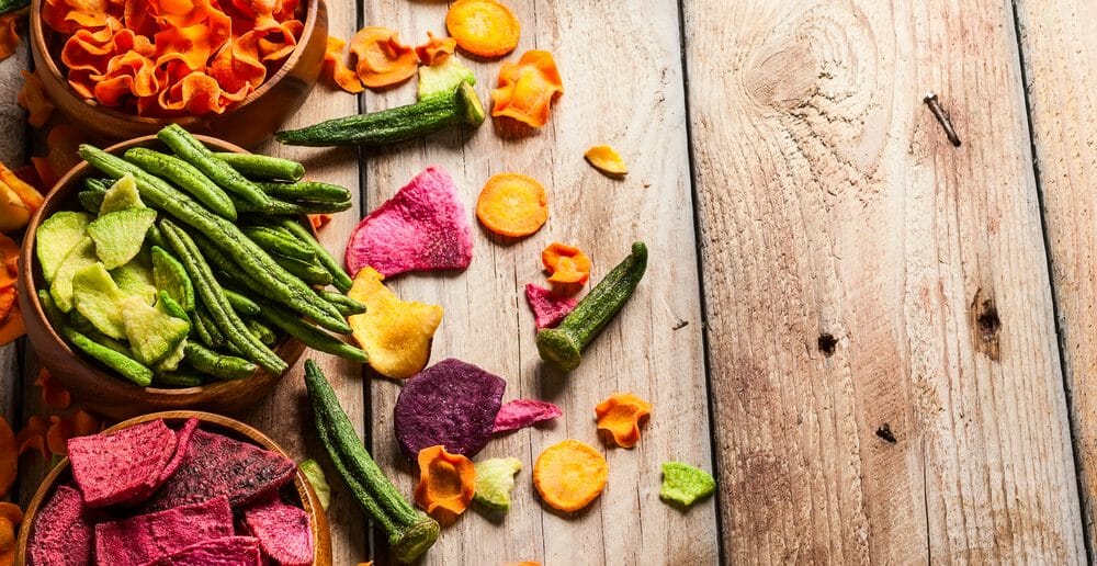 Des chips de légumes pour diminuer les calories