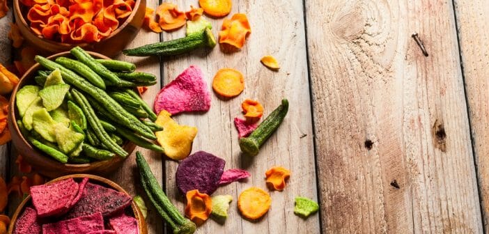 Des chips de légumes pour diminuer les calories