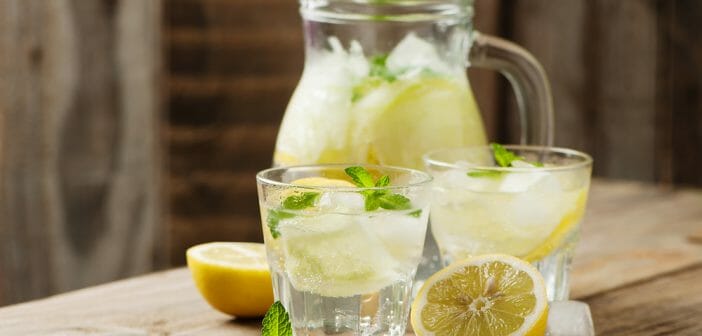 jus-de-citron-menthe-maigrir