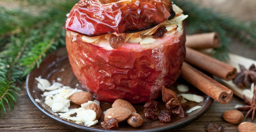 La pomme cuite fait-elle grossir