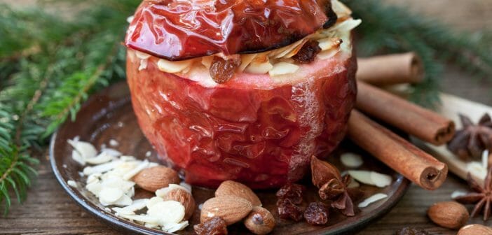 La pomme cuite fait-elle grossir