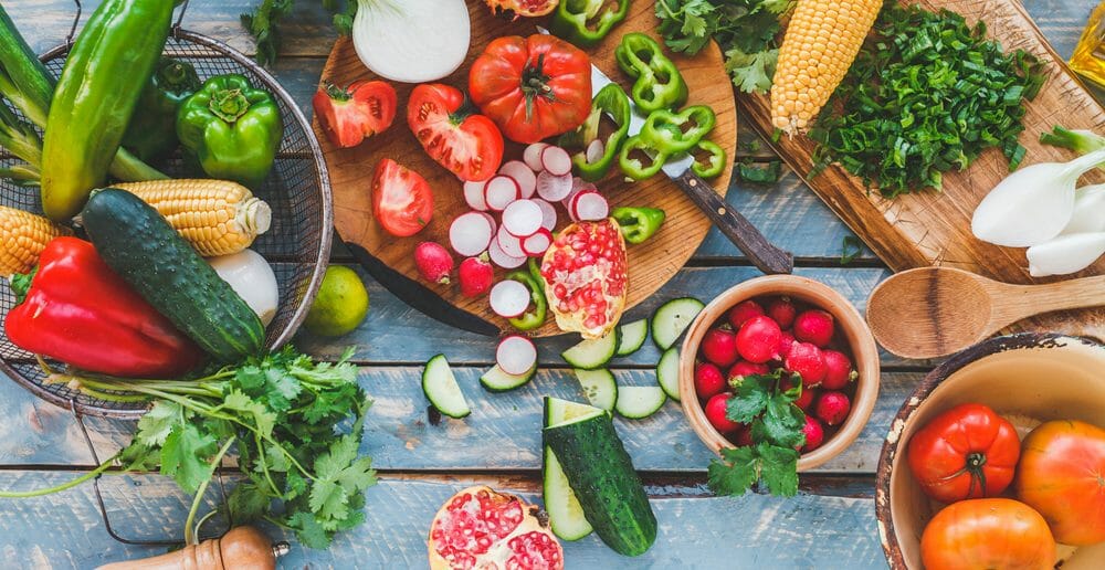 Semaine type détox avec seulement fruits et légumes