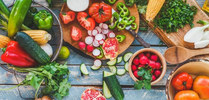 Semaine type détox avec seulement fruits et légumes