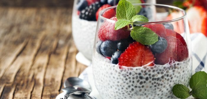 Combien de calories dans le pudding de chia