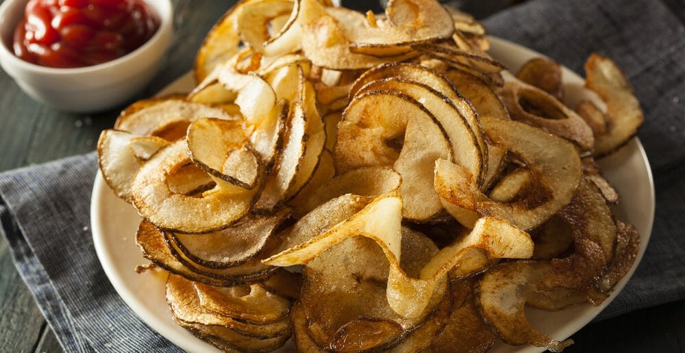 Faire ses chips maison pour diminuer les calories ? - Le blog Anaca3.com