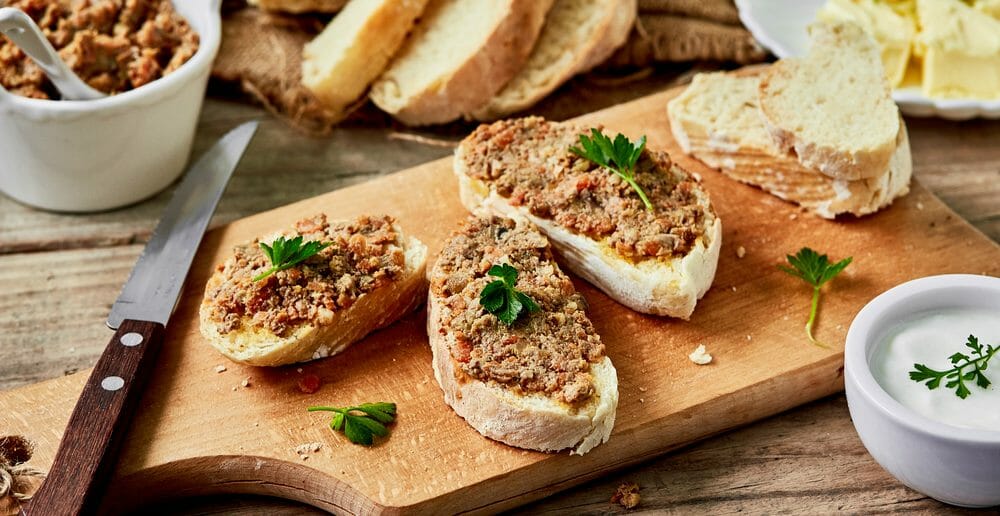 Le pâté forestier : trop riche en calories