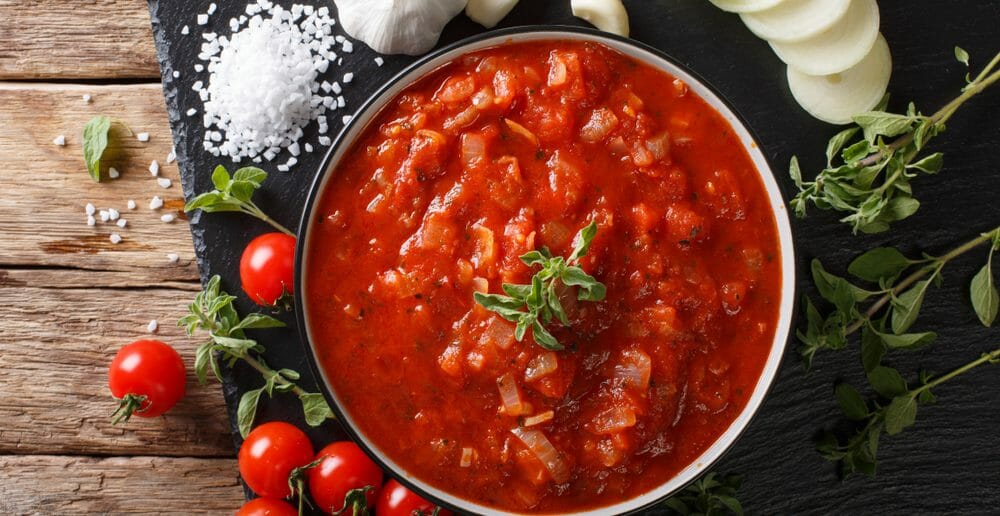 Combien de calories dans la sauce napolitaine ?