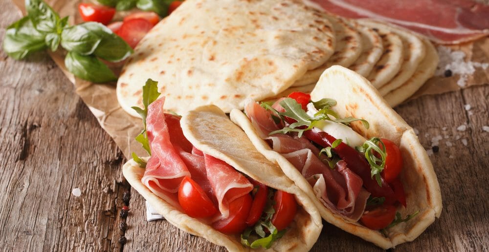 Combien de calories dans les piadines