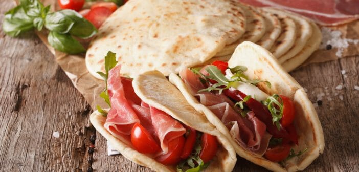Combien de calories dans les piadines