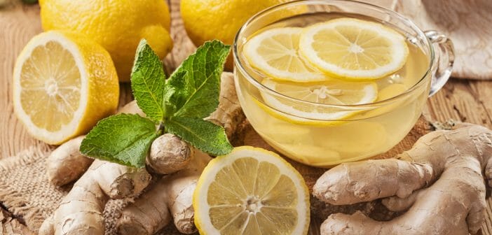 Le mélange citron/gingembre/menthe, efficace pour maigrir ?