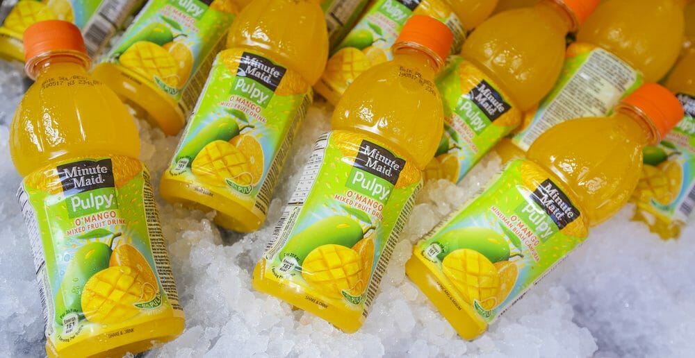 Combien de calories dans le Minute Maid