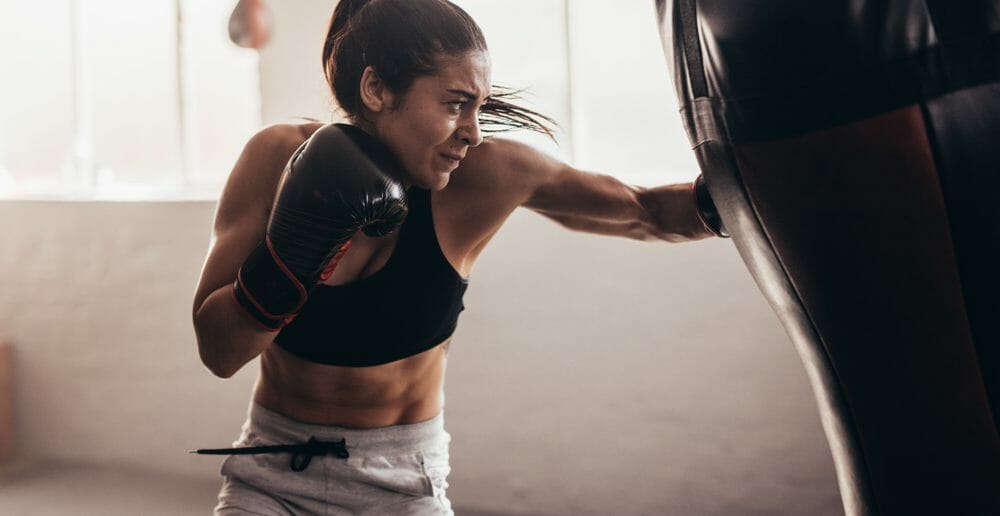 La boxe pour se muscler