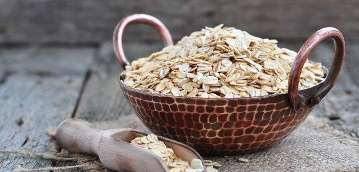 Les flocons d'avoine, efficaces pour perdre du ventre