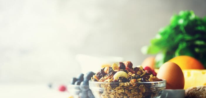 Menu de sèche à 1750 calories